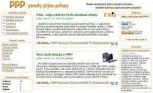 PPP - poruchy příjmu potravy PPP - poruchy příjmu potravy