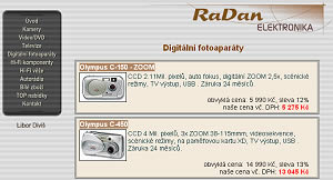 Prezentace firmy RaDan - ELEKTRONIKA