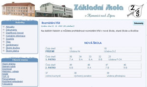 Strnky zkladn koly v Kamenici nad Lipou